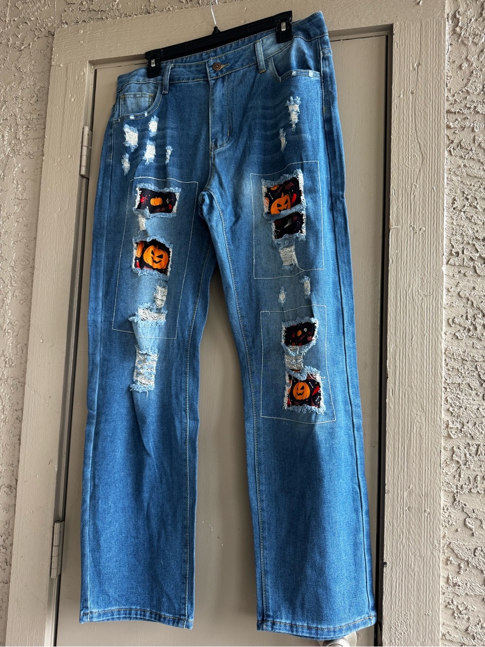 Halloween Embellished Jeans L New no Tags